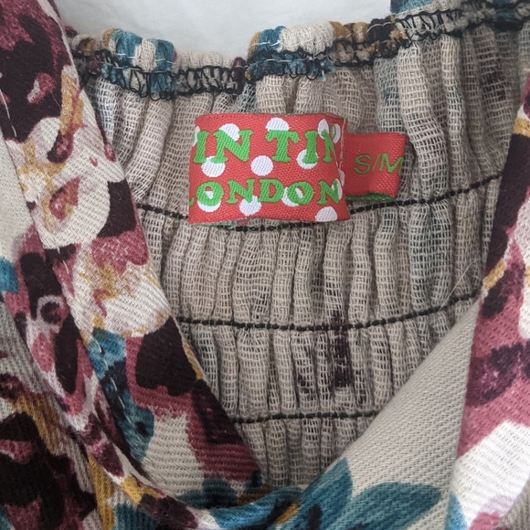 Floral Dress (Tin Tin from London, England) - Picture 3 of 5